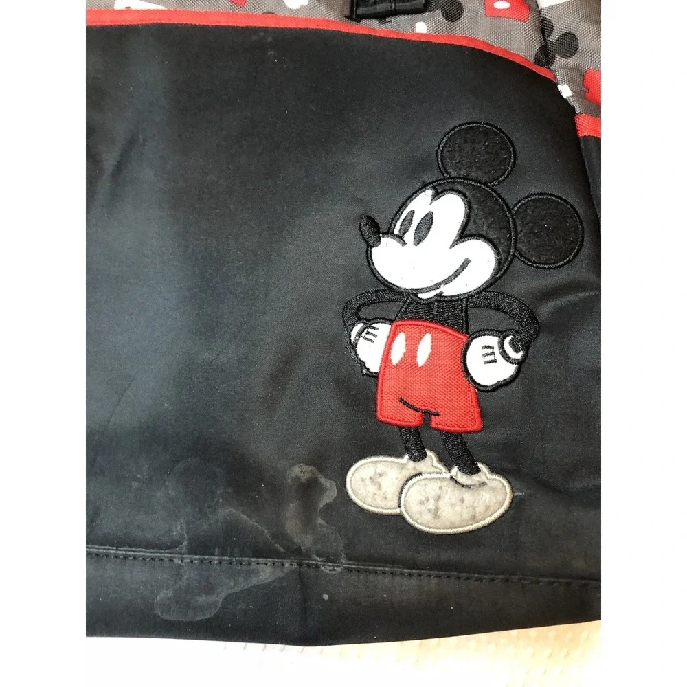 Disney Baby - Mickey Mouse - Used - Baby Diaper Bag - Girls/Boys - Black & Red